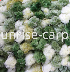 Space Dyed Thick Yarn Carpet Rug